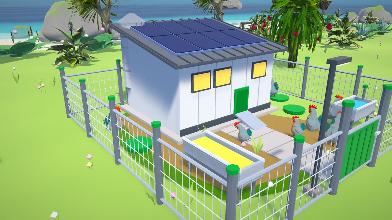 The chicken coop